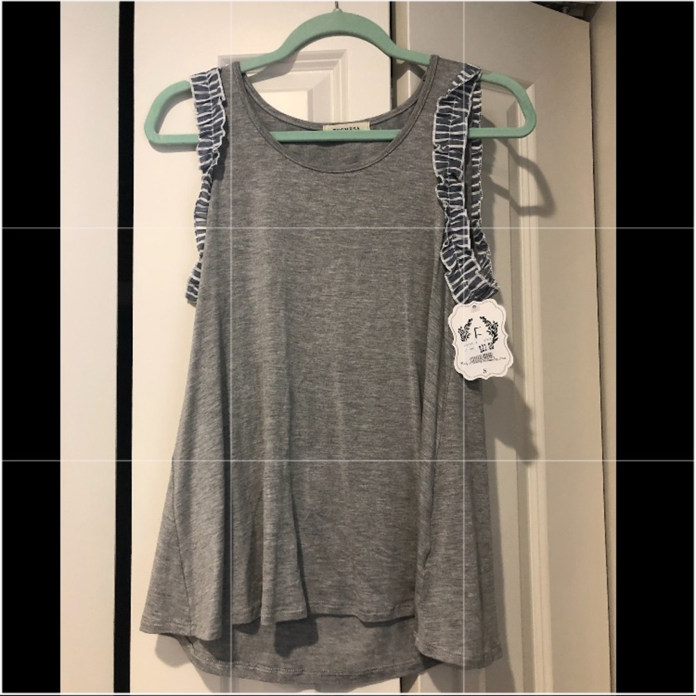 Gray top